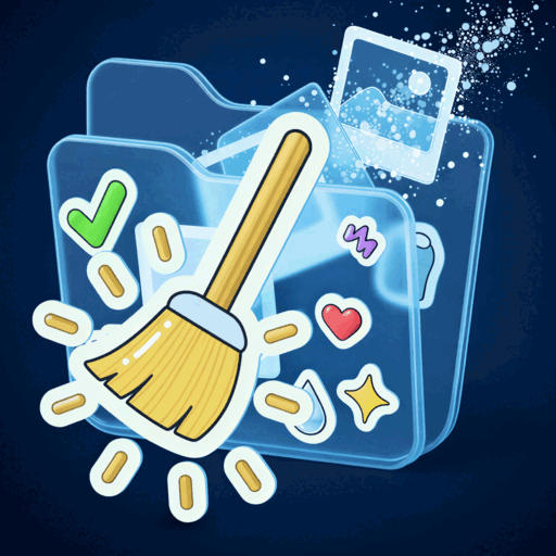 Photo Cleaner AI photo gallery cleaner app icon